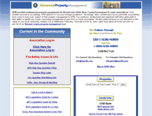 Tablet Screenshot of advancedproperty.org